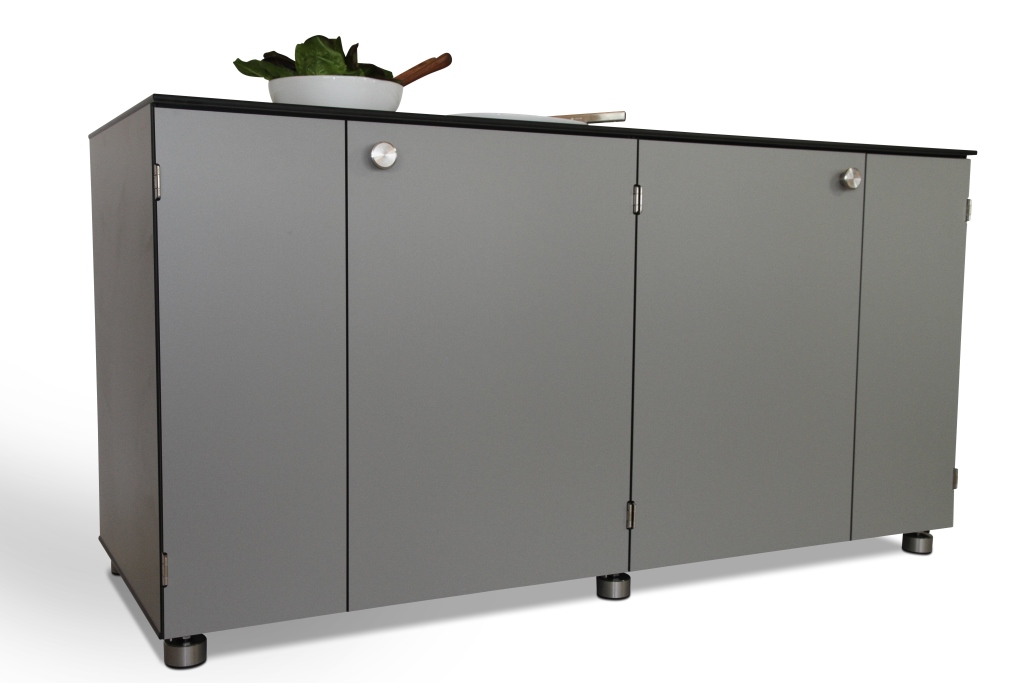 Outdoor-Sideboard edel Organizer S Wide 63 cm tief