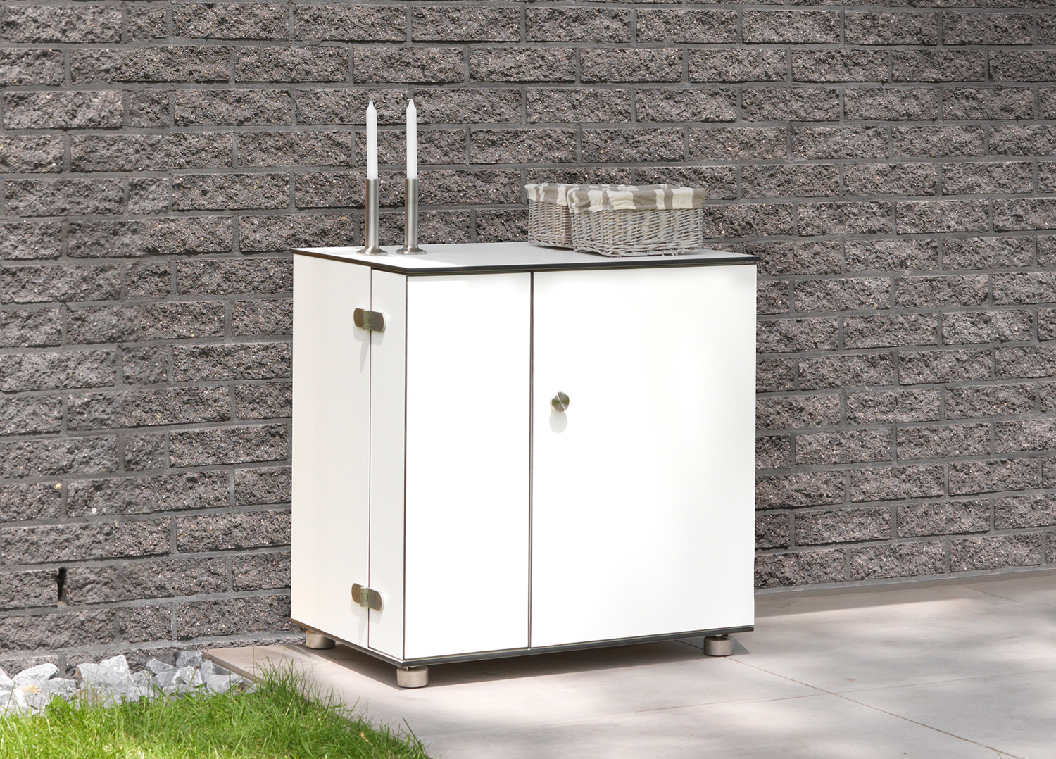 Design Outdoor-Sideboard Orgaizer S aus HPL von CITYGARTEN
