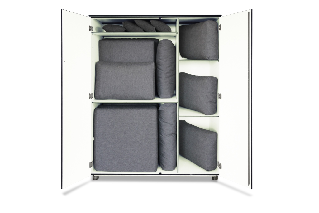 Kissentruhe groß - Gartenschrank Organizer L