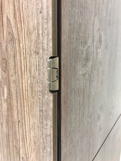 Outdoorschrank für den Balkon L Smart Fichte Platin Tür