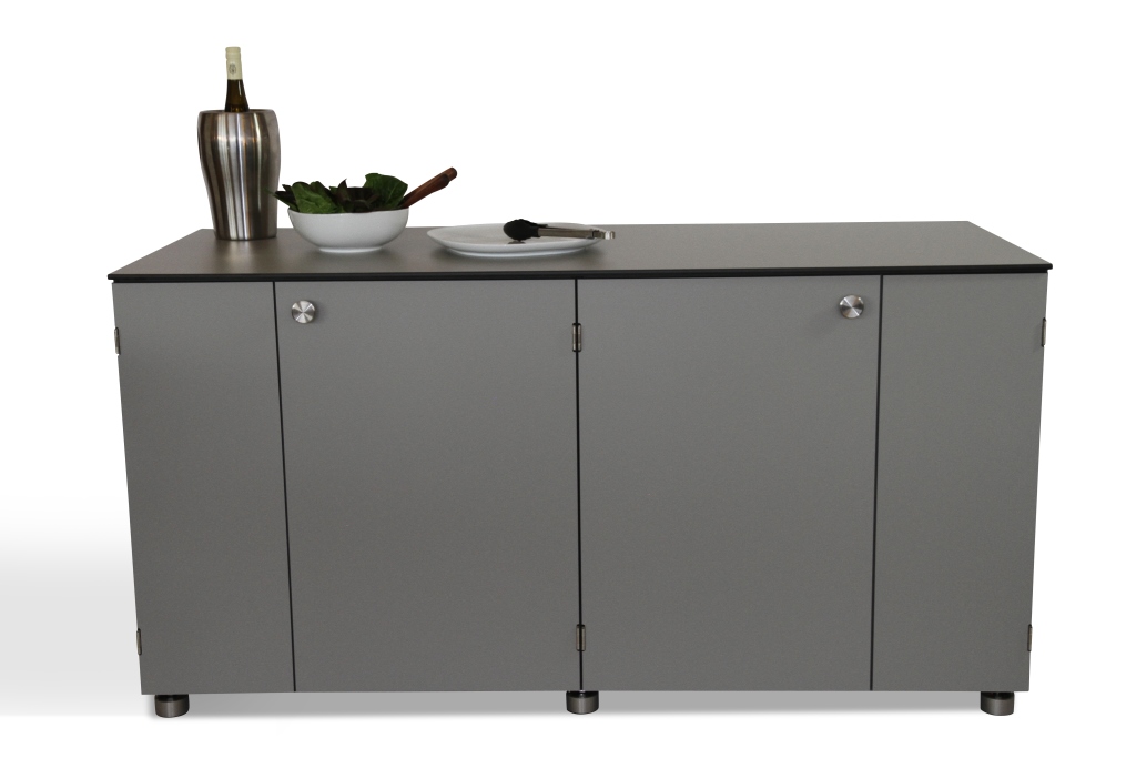 Garten-Sideboard edel Organier S Wide 63 cm tief